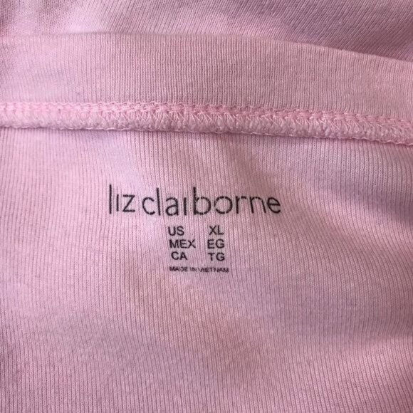 Tommy Hilfiger Liz Claiborne Bundle Pink Long Sleeve Green Short Sleeve Tops XL - Picture 6 of 8